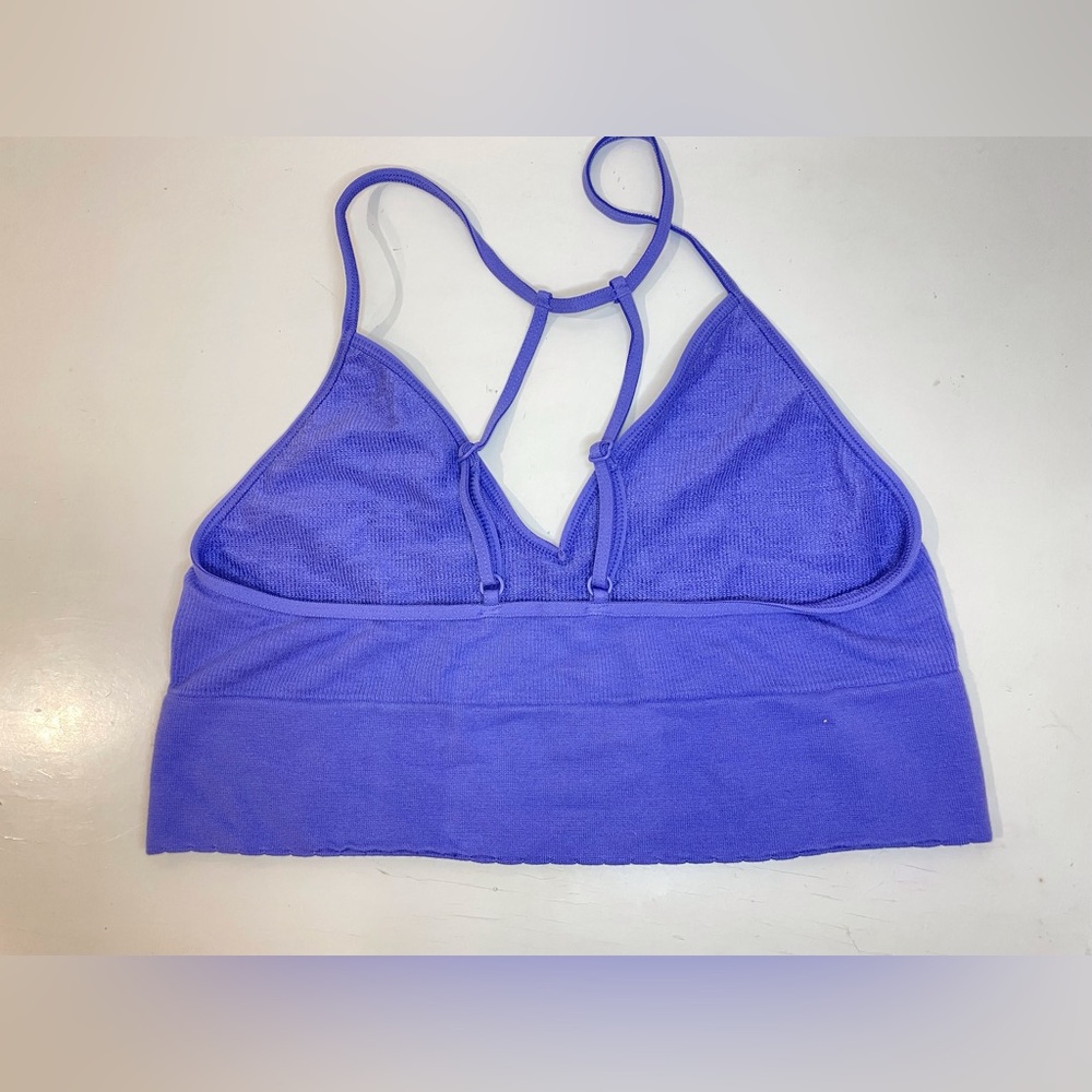 By Anthropologie NWOT Women’s Jenny Seamless‎ T-Back Bralette Size L/XL - Picture 2 of 6